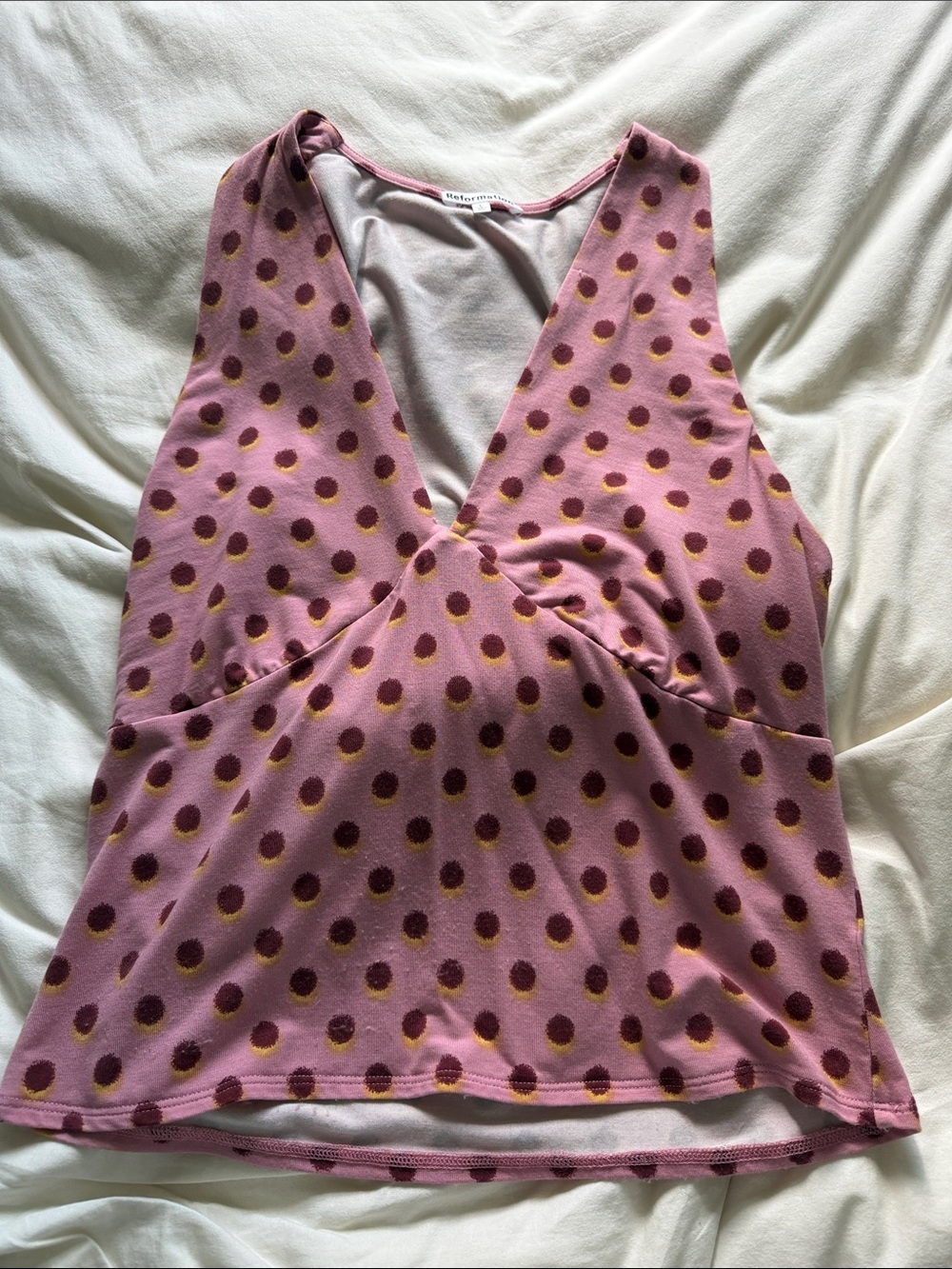 Reformation Polka Dot Tank